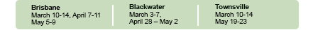 Cert IV WHS Dates Cert IV WHS Dates